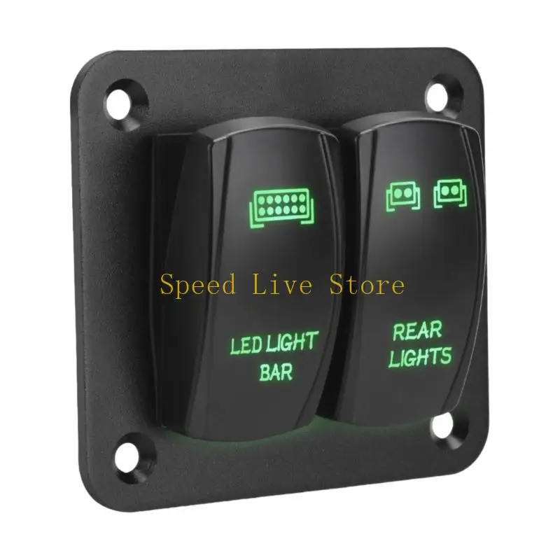 547C 2/3 Position Toggle Switches Panel Waterproof ABS Housing Switches For Vehicle Boat Modification 12 24V Support