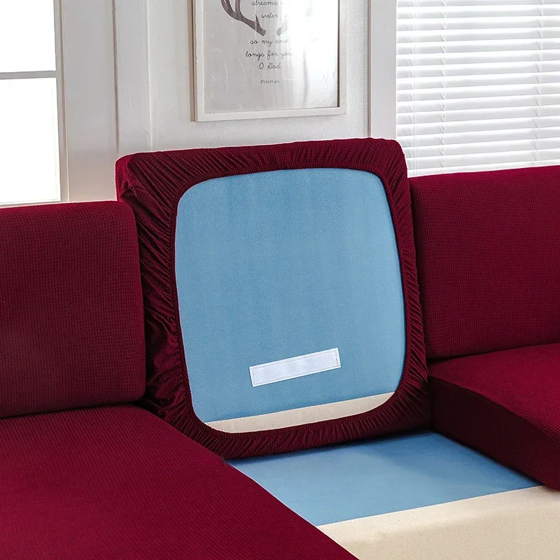 Elastic Jacquard Sofa Cover Stretch Slipcovers Waterproof Couch Covers L Shape Sectional Cat Protector Sofa for Living Room