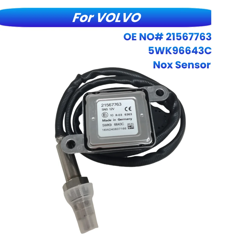 5WK96643C 21567763 New Manufacture Original Quality Oxygen O2 NOX Sensor Fit For 12V VOLVO