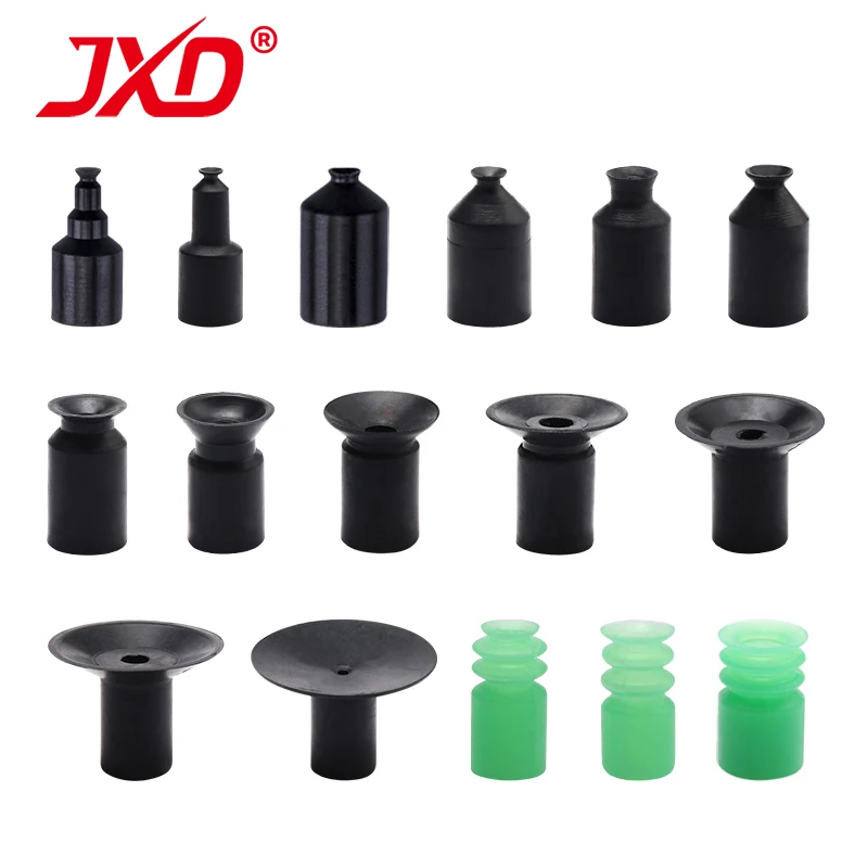 JXD SMC BT-5/7/9/15 Vacuum sucker ZP-2/3/4/6/8/10/12/14/17/20 Mini Single Layer Silicone Rubber ZP Vacuum Suction Cups