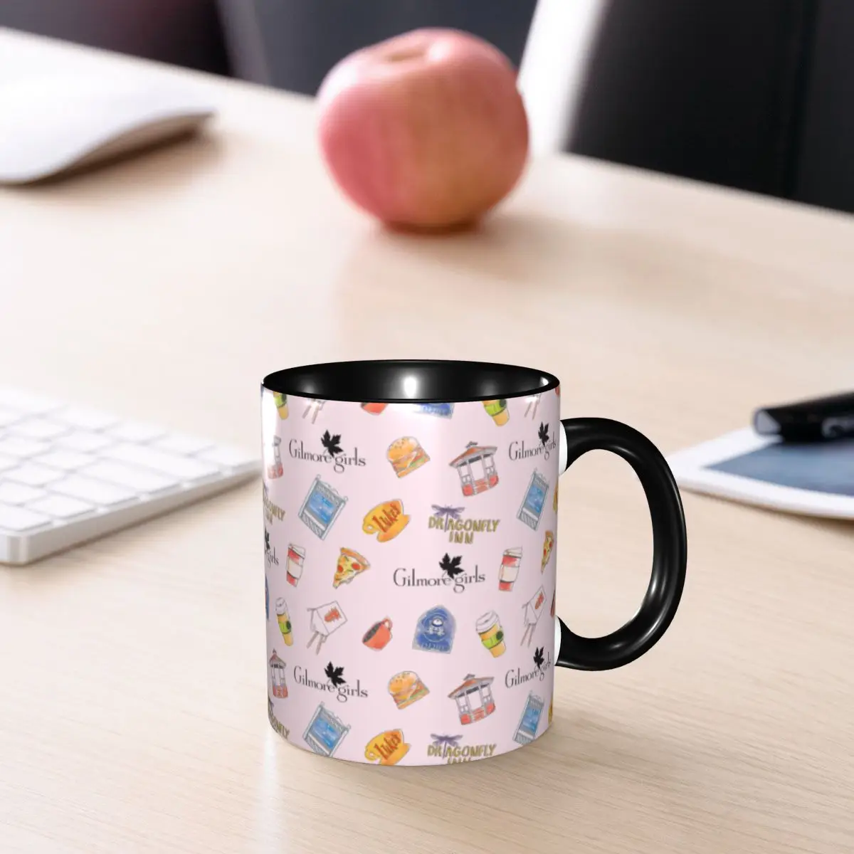 DIY Gilmores Girls TV Movies Ceramic Mugs Personalized Coffee Cup Creative Present