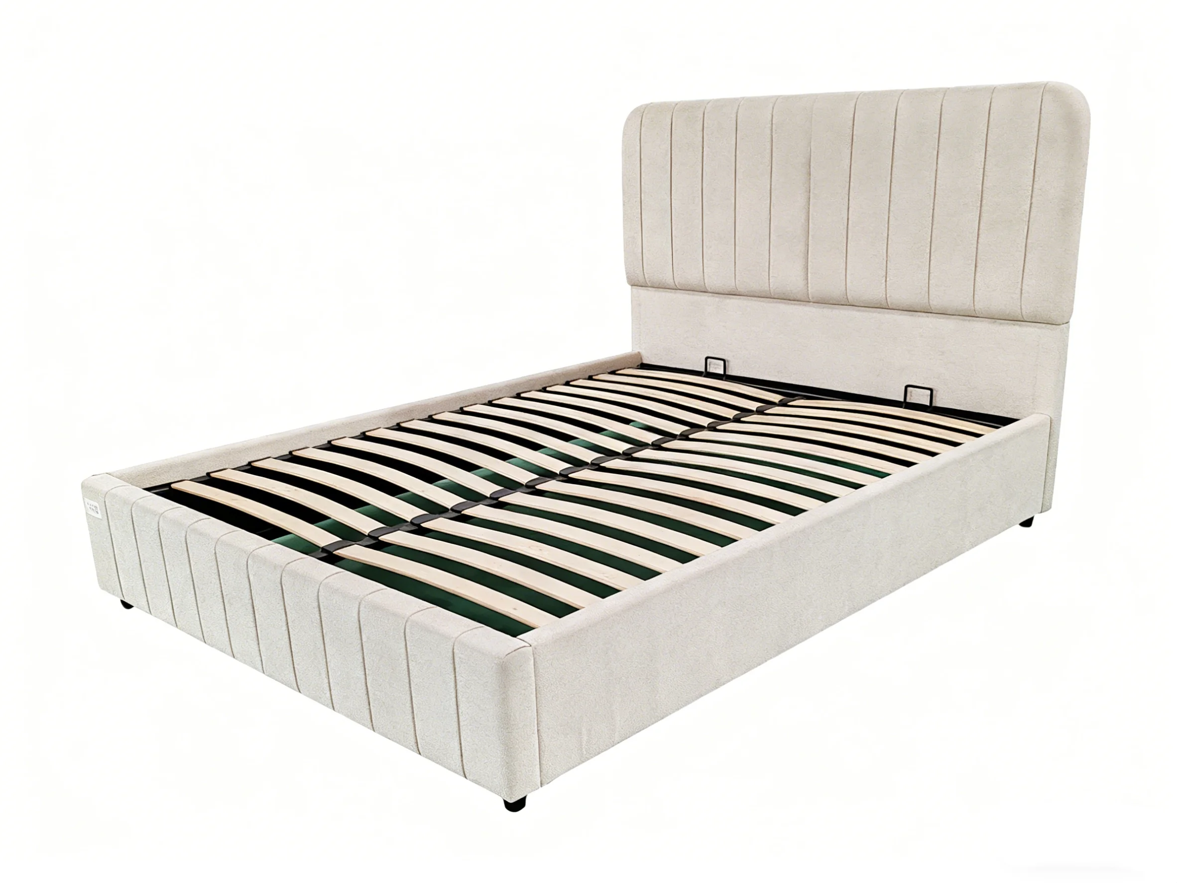 Elderly Friendly Oak Wood Adjustable Height Bed Framepromote sales