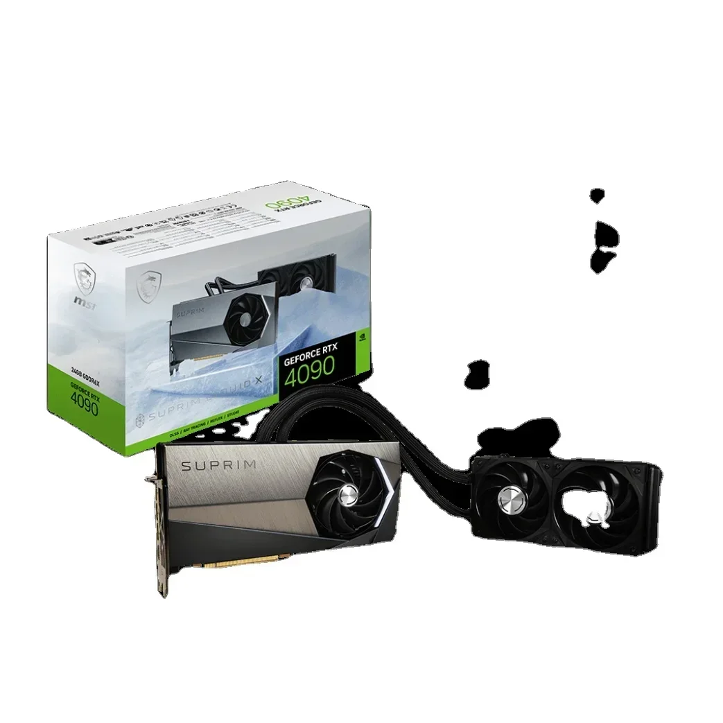 New Arrival Graphics Card GeForce RTX 4090 SUPRIM LIQUID X 24G Sealed Package Gaming GPU 4090 RTX