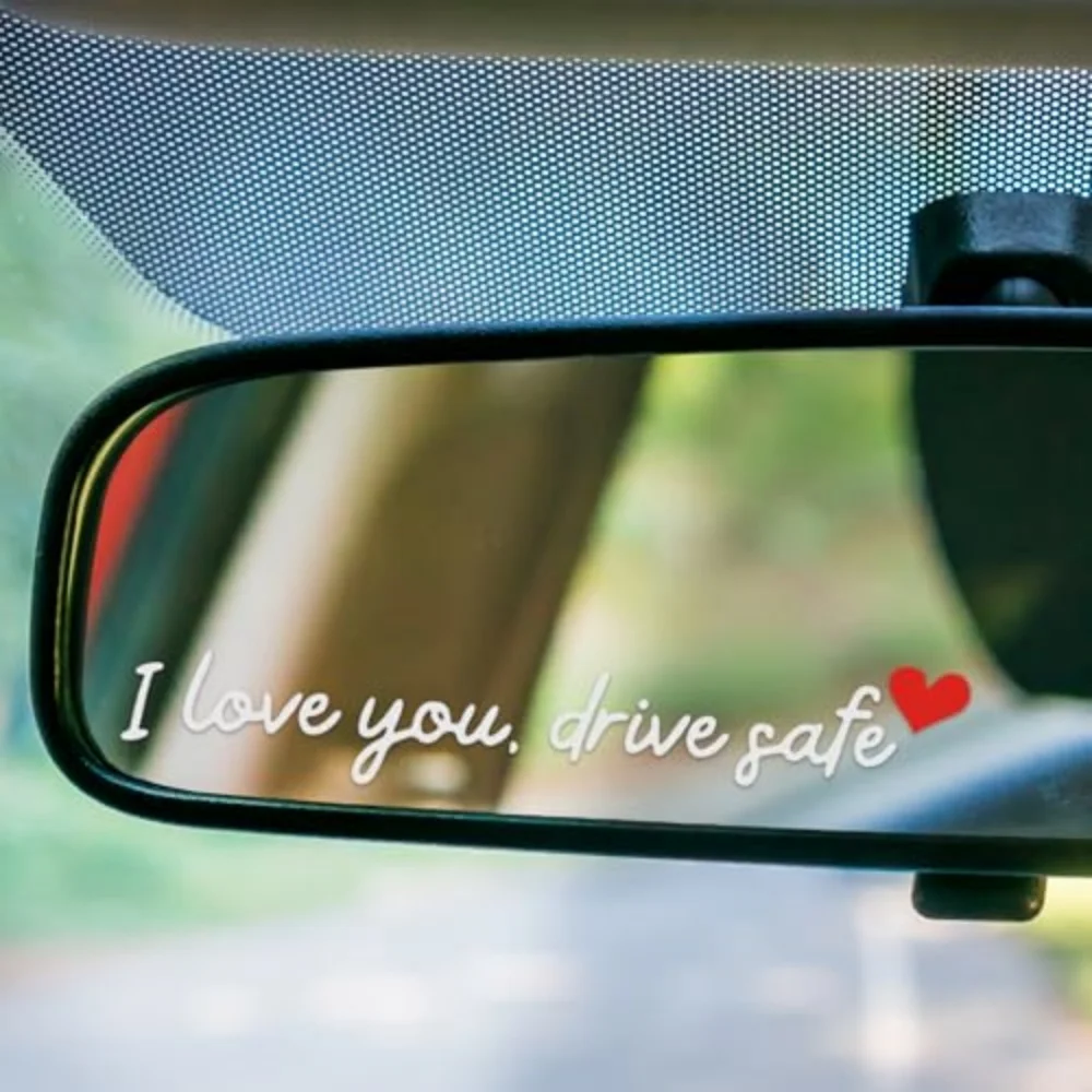 Car Mirror Stickers 
