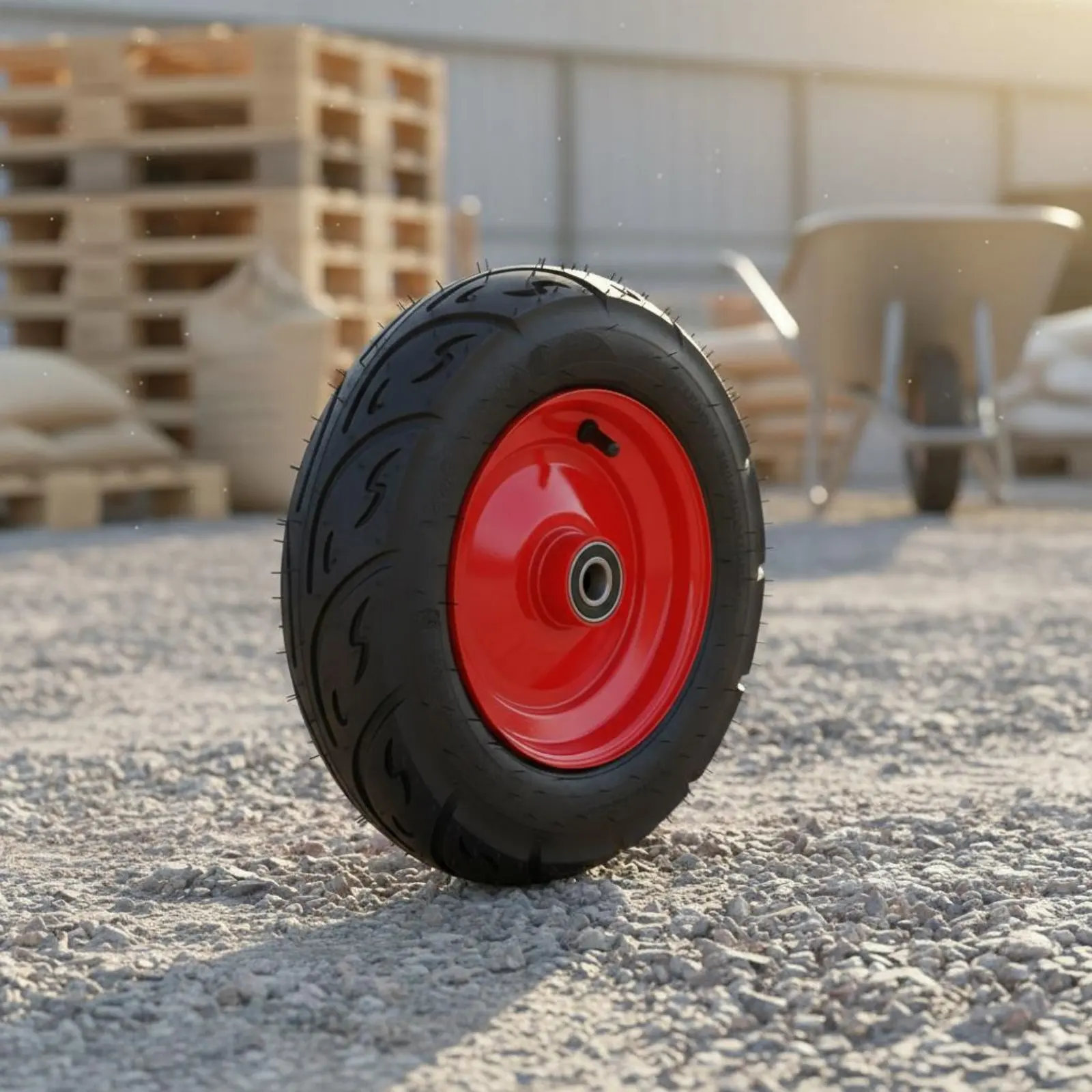 

Utility Cart Replacement Wheel Wear Resistant Inflatable Hand Vehicle Wheel Hardware Accessory Wide Surface