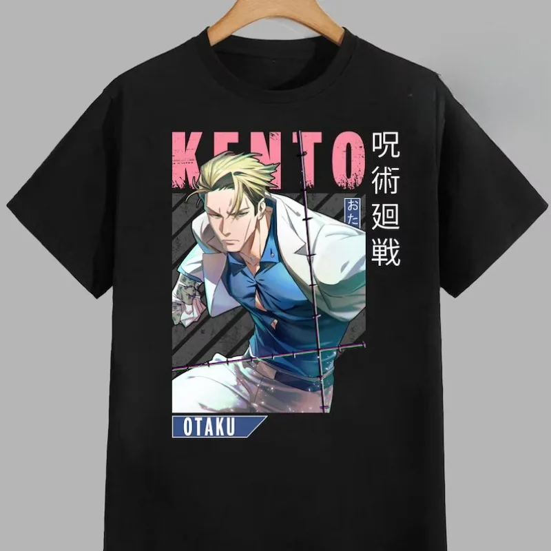 2026 New Miniso Nanami Kento‌ Anime TShirt Jujutsu Kaisen Men Women Tee Streetwear Casual Clothing Trendy Harajuku HipHop Summer