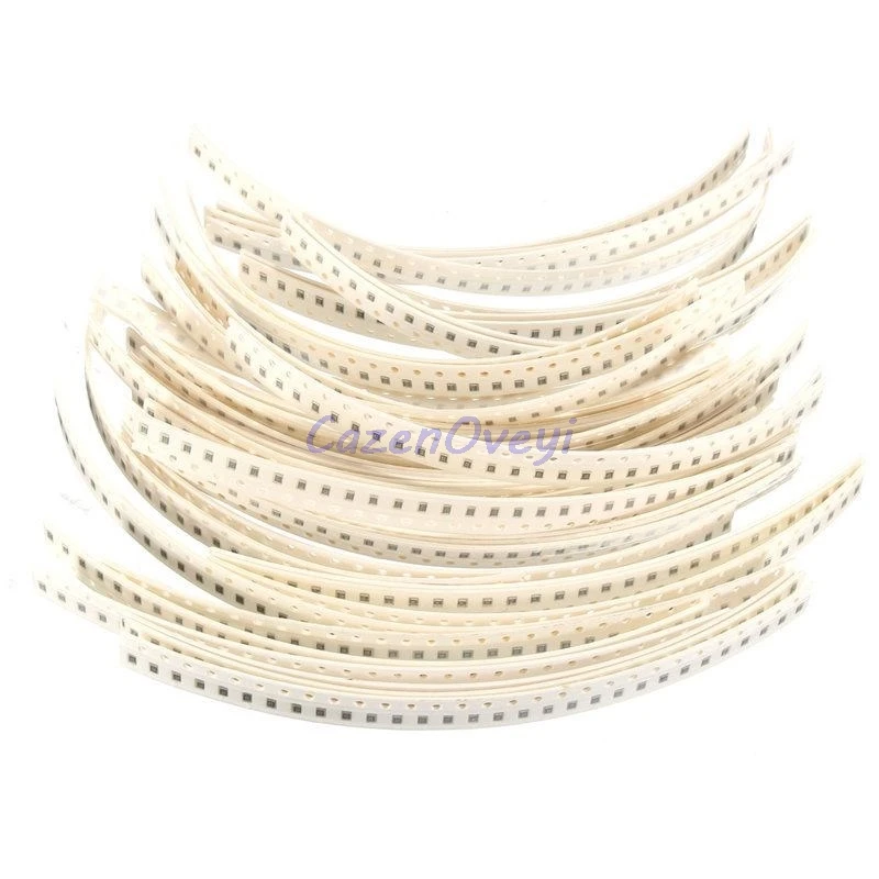 100pcs/lot 0805 SMD 1/4W chip resistor 0R ~ 10M 0 10R 100R 220R 330R 470R 1K 4.7K 10K 47K 100K 0 10 100 330 470 ohm