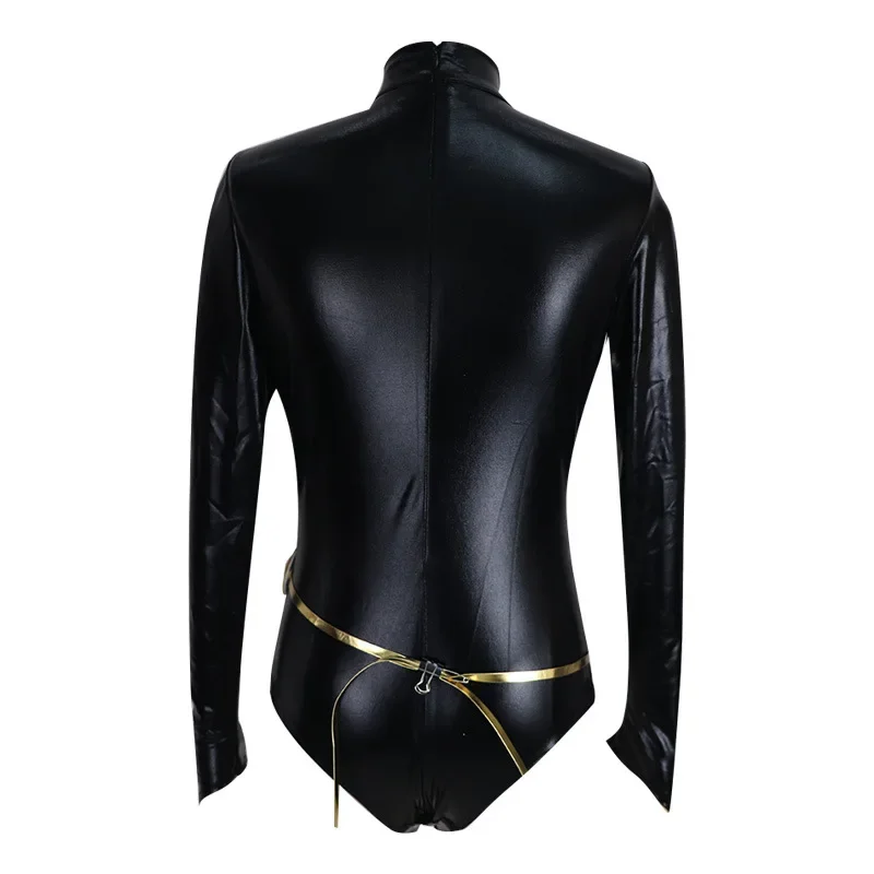 Monos con capa de superhéroe, cadena de joyería de cintura Zentai, disfraz de Anime para fiesta de Halloween, disfraz de titanes adolescentes, disfraz de cuervo