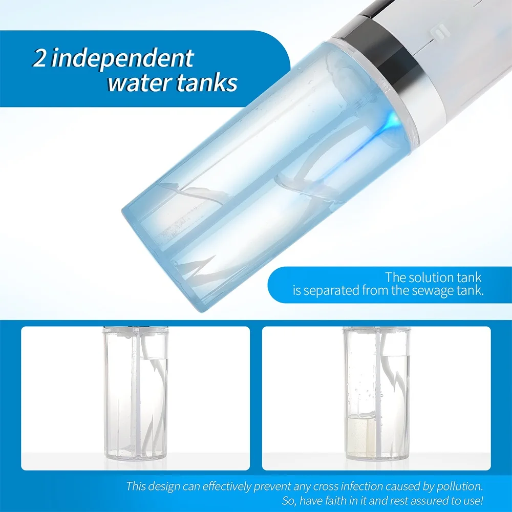 Mała bańka do usuwania zaskórników Maszyna do oczyszczania twarzy Mikropęcherzyk Cykl wody Odsysanie próżniowe Pory Środek do czyszczenia zaskórników Pielęgnacja skóry