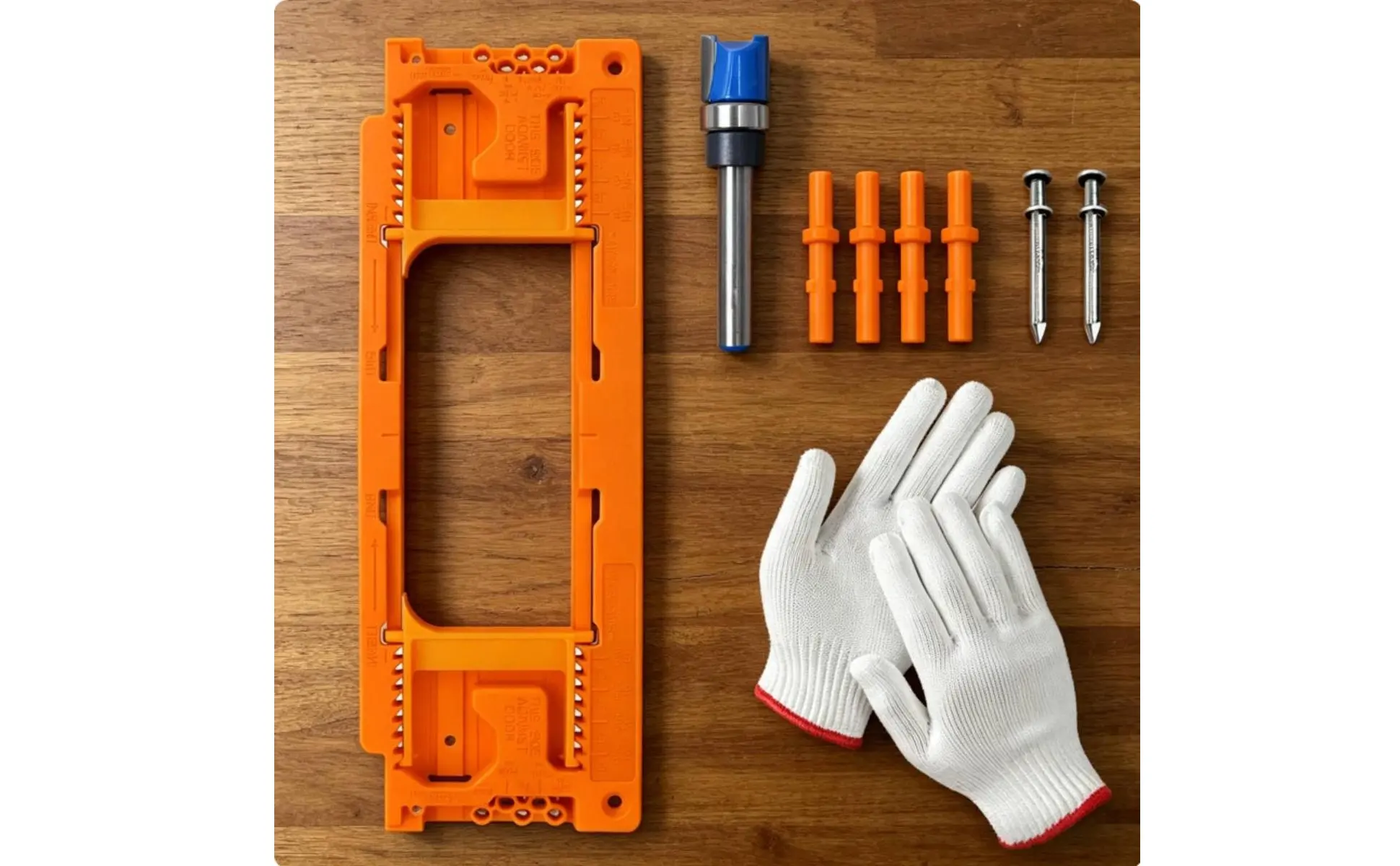 Door Hinge Router Template Precise Cutting Door Hinge Jig Accommodates Common Hinges Easy to Use for Woodworkers, Carpentry Door Hinge Router Template Precise Cutting Door Hinge Jig Accommodates Common Hinges Easy to Use for Woodworkers, Carpentry