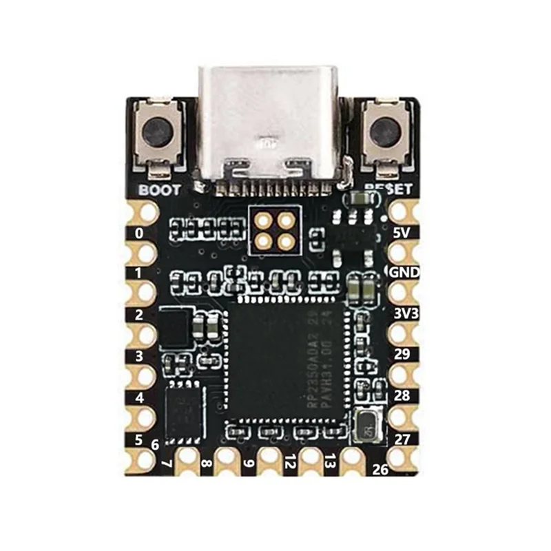 

Мини-плата разработки M18K-RP2350 с 0,42-дюймовым OLED-дисплеем, архитектурой RISC-V, низким энергопотреблением