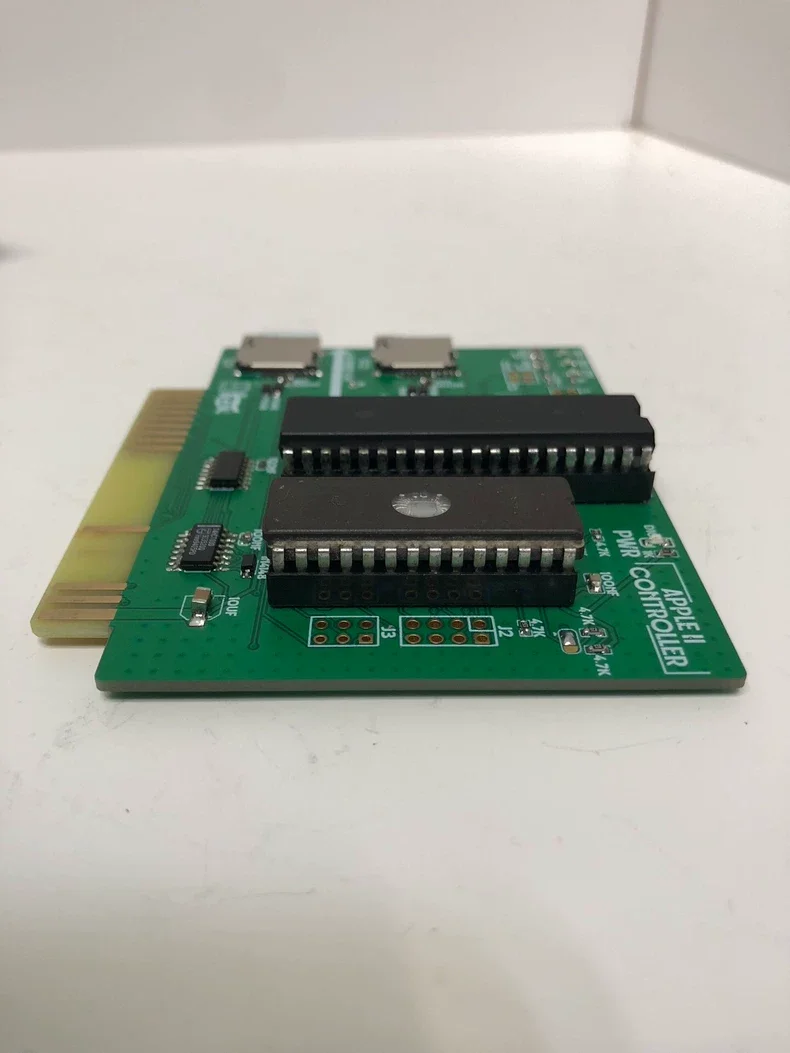 AppleII ProDOS Floppy Drive Emulator Card Supports Plus.IIE.IIGS Machine Has 64KB Of RAM Or More It Can Run 32MB PRODOS Programs