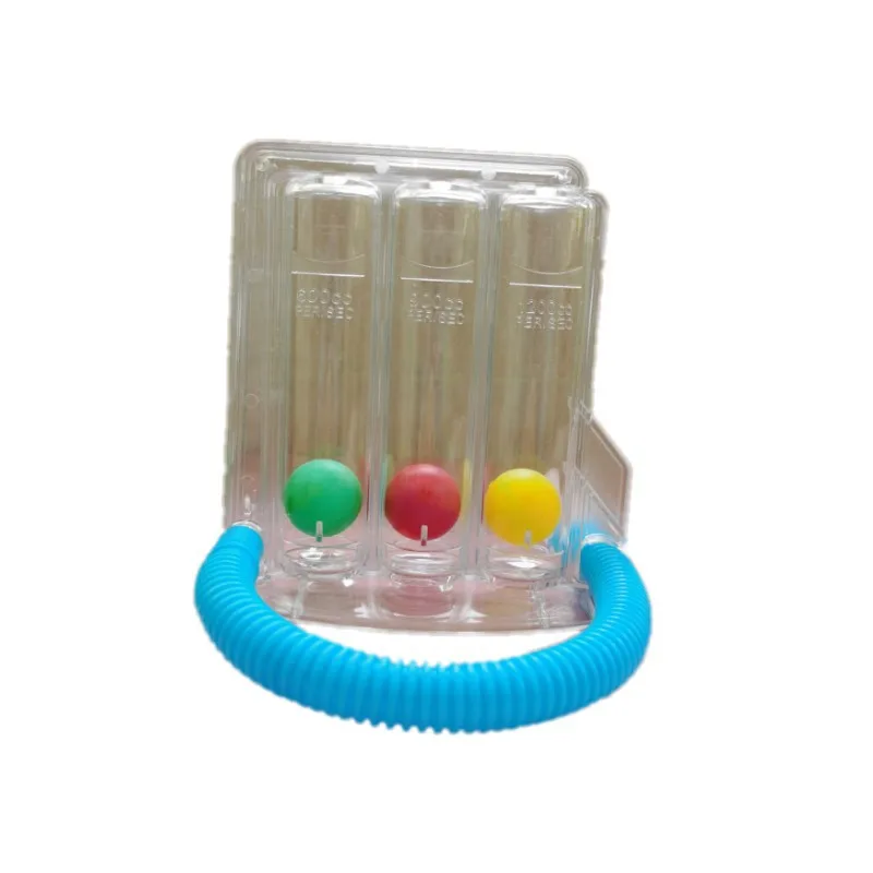 Factory hot selling Respiratory trainer Three-ball breathing trainer Lung capacity trainer