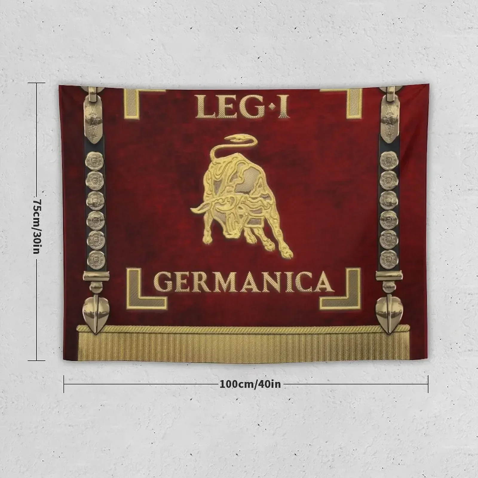 Standard of the 1st Germanic Legion - Vexillum of Legio I Germanica Tapestry Home Decorators Home And Comfort Decor Tapestry