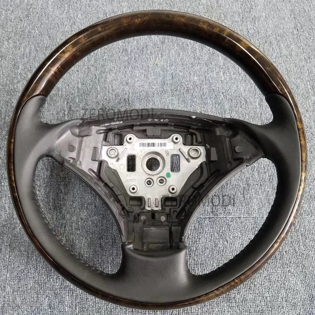 Wooden Steering Wheel for BMW E60 520i 528xi E61 07 08 09 10 11