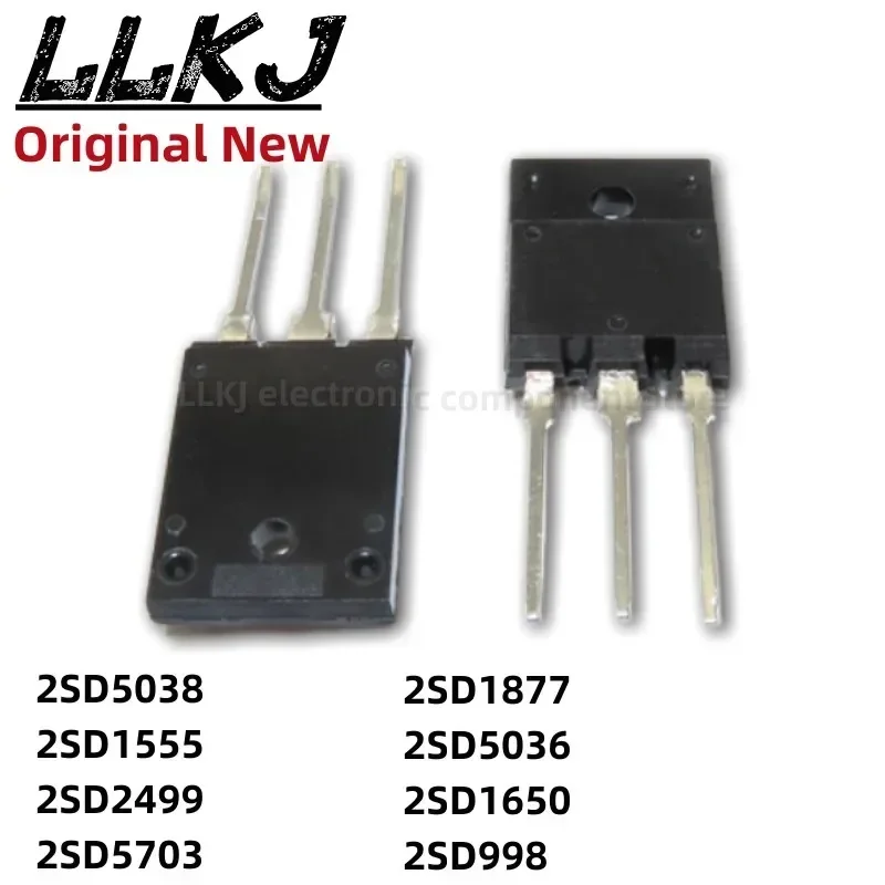 1pcs 2SD5038 2SD1555 2SD2499 2SD5703 2SD1877 2SD5036 2SD1650 2SD998 TO3PF MOS FET TO-3PF