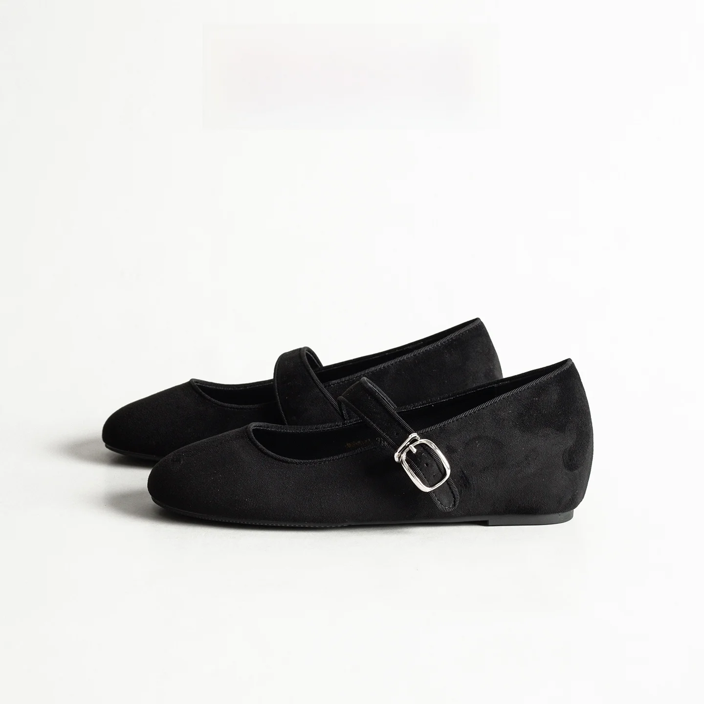 

Leather Slip-On Women's Shoes round Toe Retro Style Inner Heightening Mary Janes Spring Autumn New Model Comfortable Casual F...