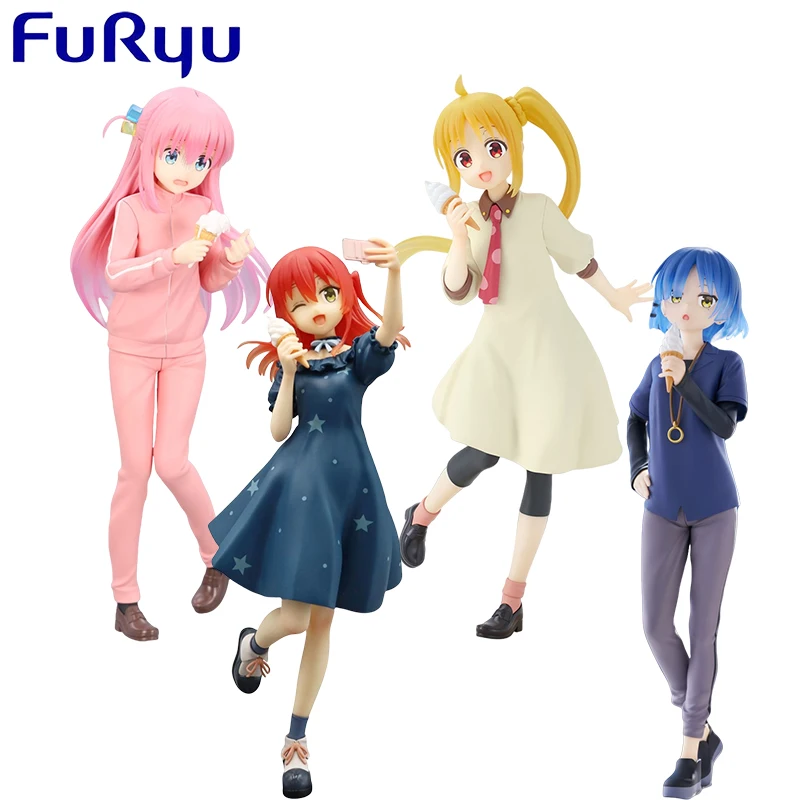 

Оригинальный трио FuRyu-Try-iT BOCCHI THE ROCK! Аниме-фигурка Gotoh Hitori, экшн-игрушки для мальчиков и девочек, Рождественский подарок, Коллекционная модель
