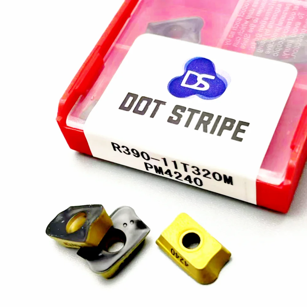 

10PCS R390 11T320 Carbide Insert PM4240 Positive Turning Inserts Stainless Steel Steel CNC Lathe 11T 320 PM 4240