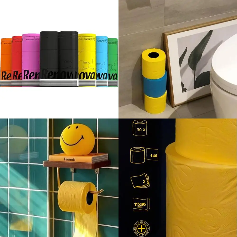 

Premium 3-Ply Toilet Paper, 6 Rolls, 140 Sheets per Roll, Soft and Strong