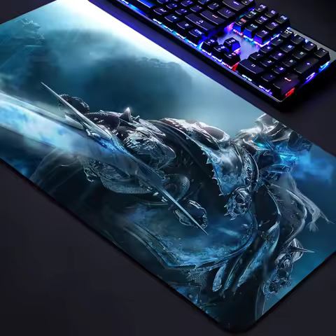 Computer Accessories World of Warcraft Gaming Mouse Pad Xxl Game Mats Deskmat Desk Mat Mousepad Gamer Mause Anime Office Pads Pc