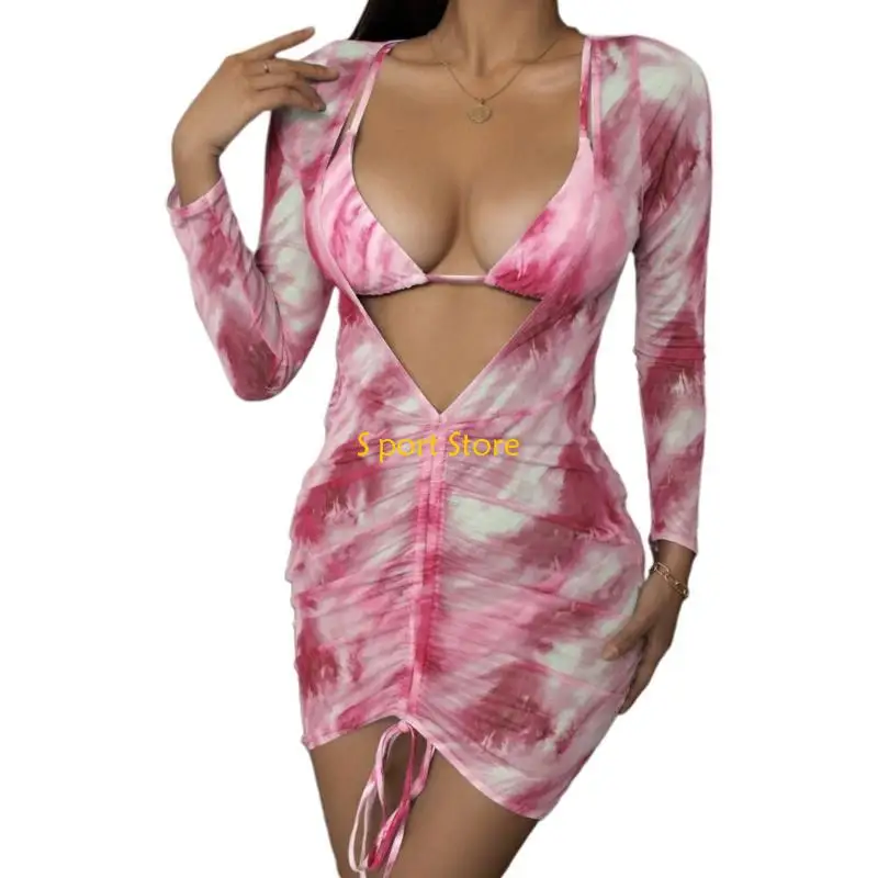 

U2JB пикантные женские пляжные бикини модные сплит завязанный бикини купальник женский с низкой талией