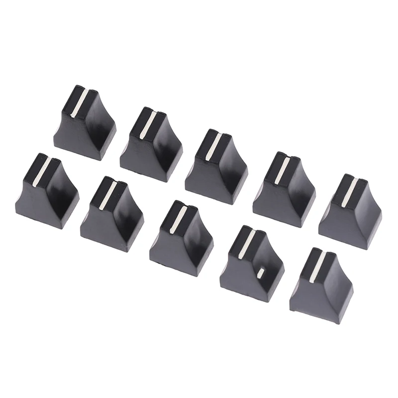 NEW 10 pieces 10×8×12.5mm mixer press button cap DJ disc player switch cap Mixer press button cap console cap