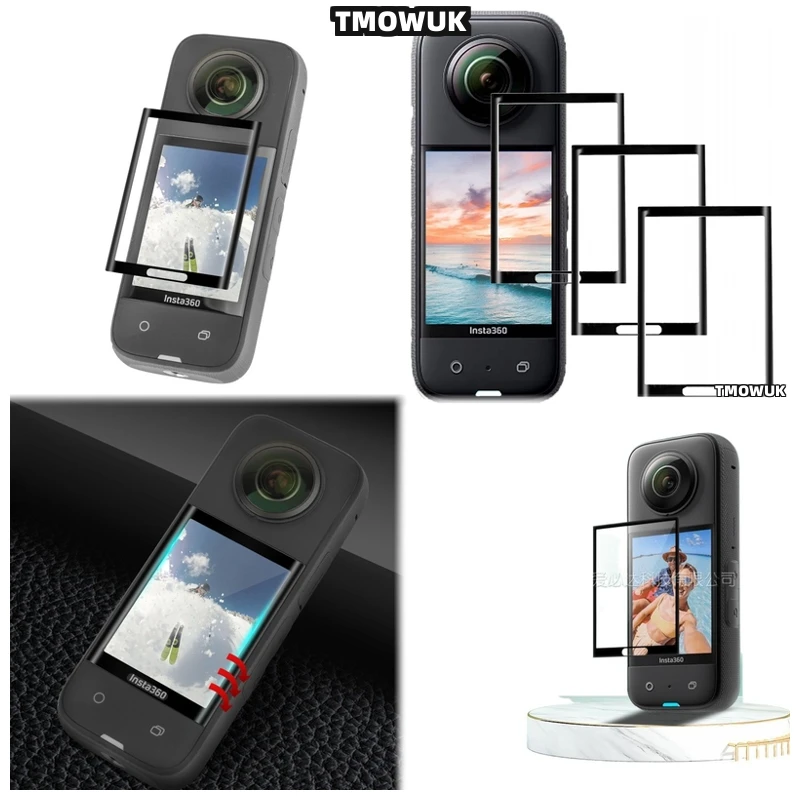 

For Insta360 X3 X4 X5 GPS - Soft 3D Curved PMMA Anti - Scratch Full Cover Protective Film