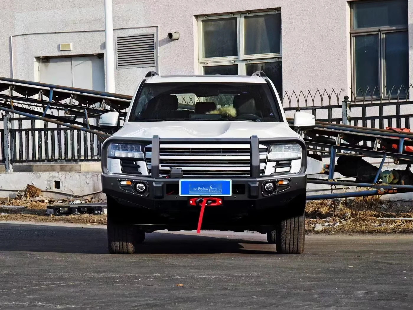 Wholesale New High Quality Steel Bull Bar - Black Powder Coated Front Bumper Replacement For toyota