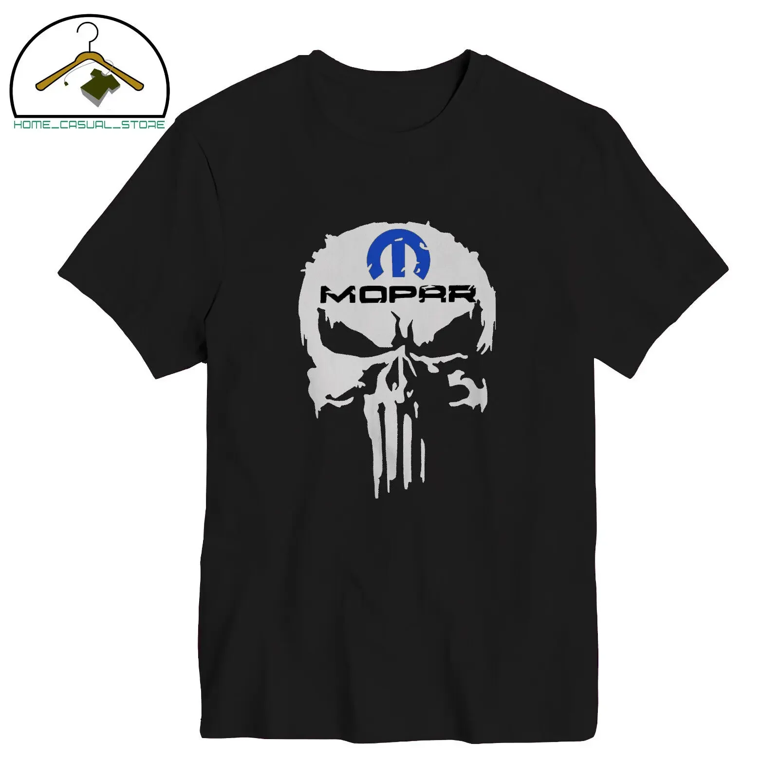 Best Sale Mopar Skull T Shirt 100% Cutton Size S-5Xl Ship From Usa