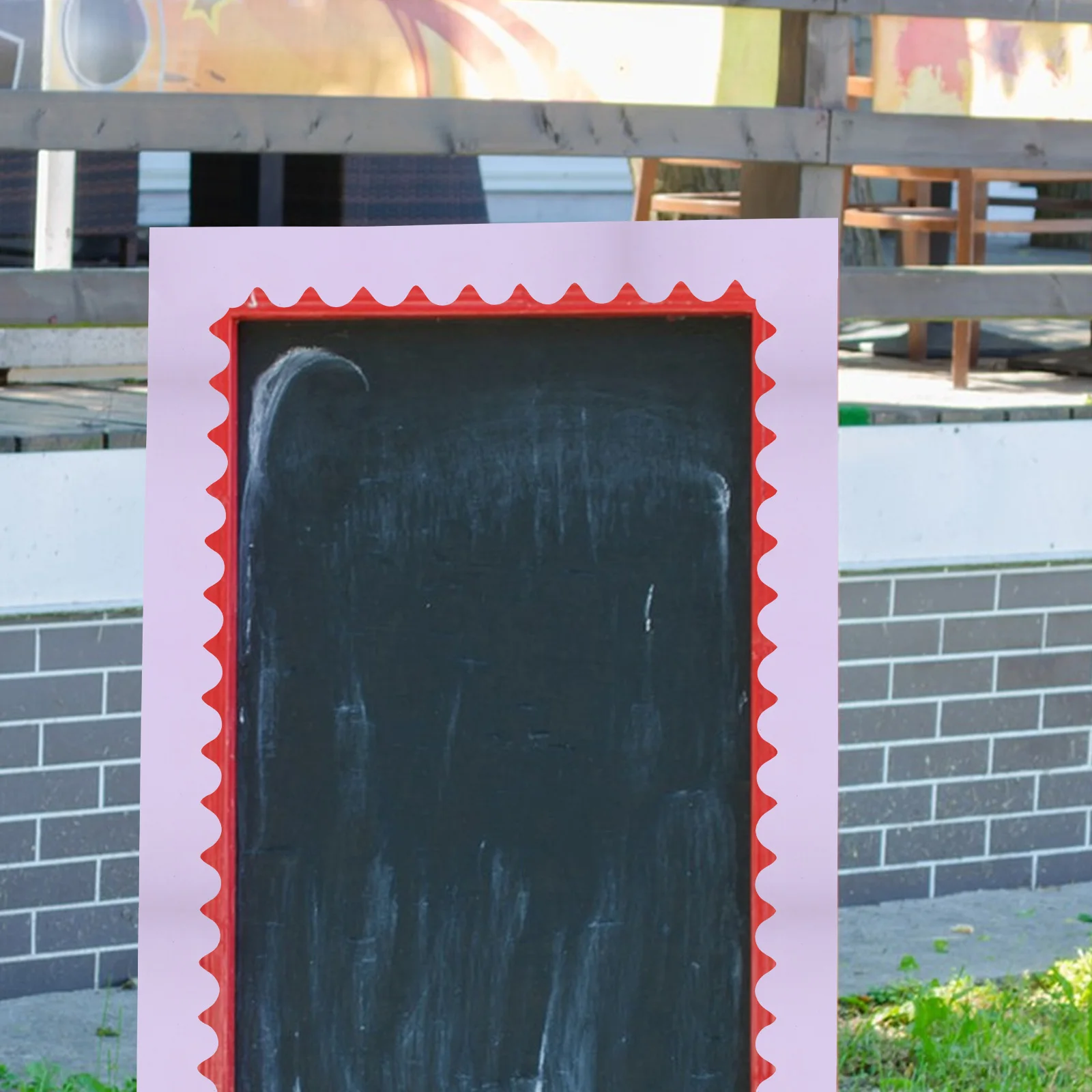 

Printable Chalkboard Stickers Office Strips Copper Plate Border Trim for Bulletin