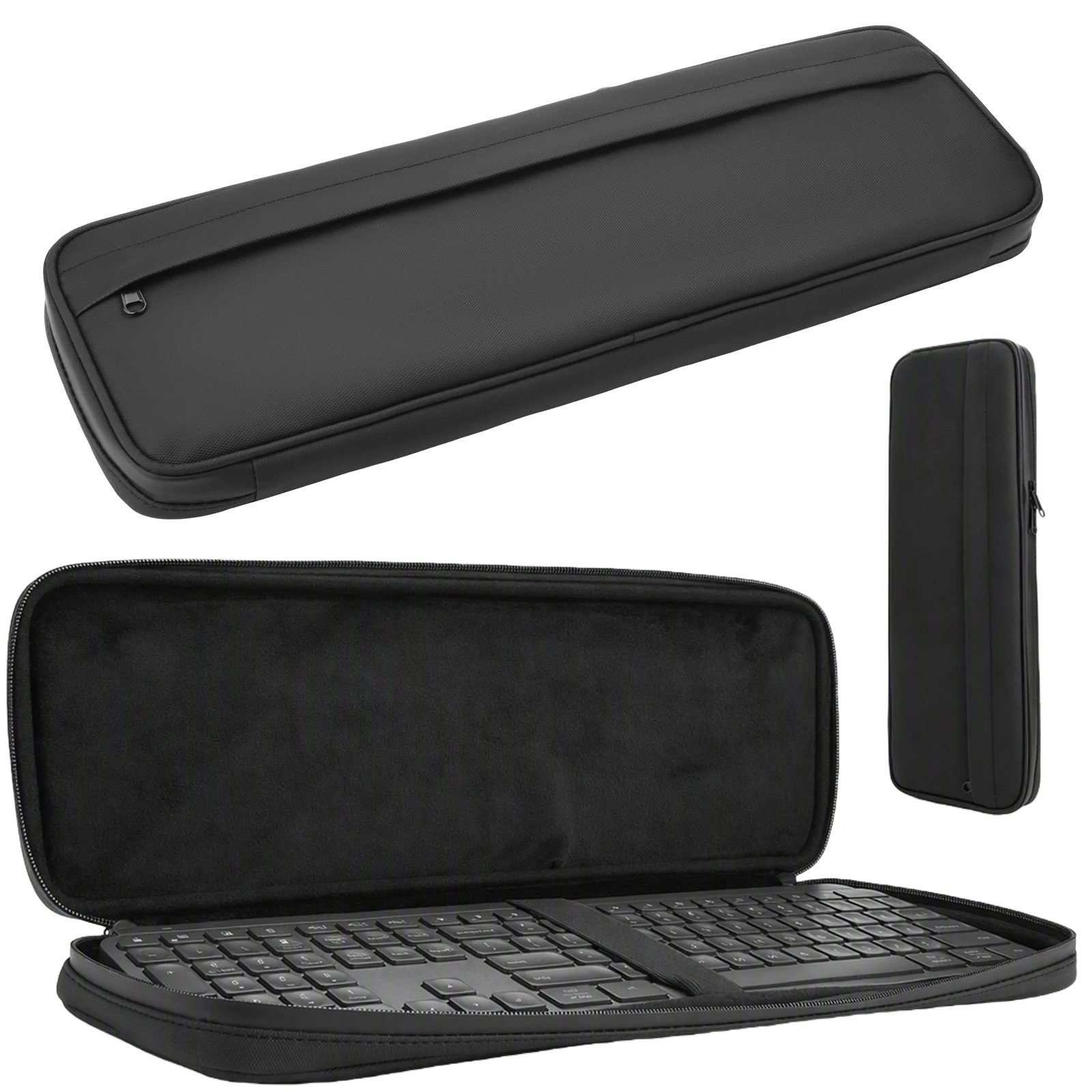 Protective Storage Bag for Logitech MX Keys S Water-Resist Portable Carrying Case Hard Case Wireless Keyboard Storage Case