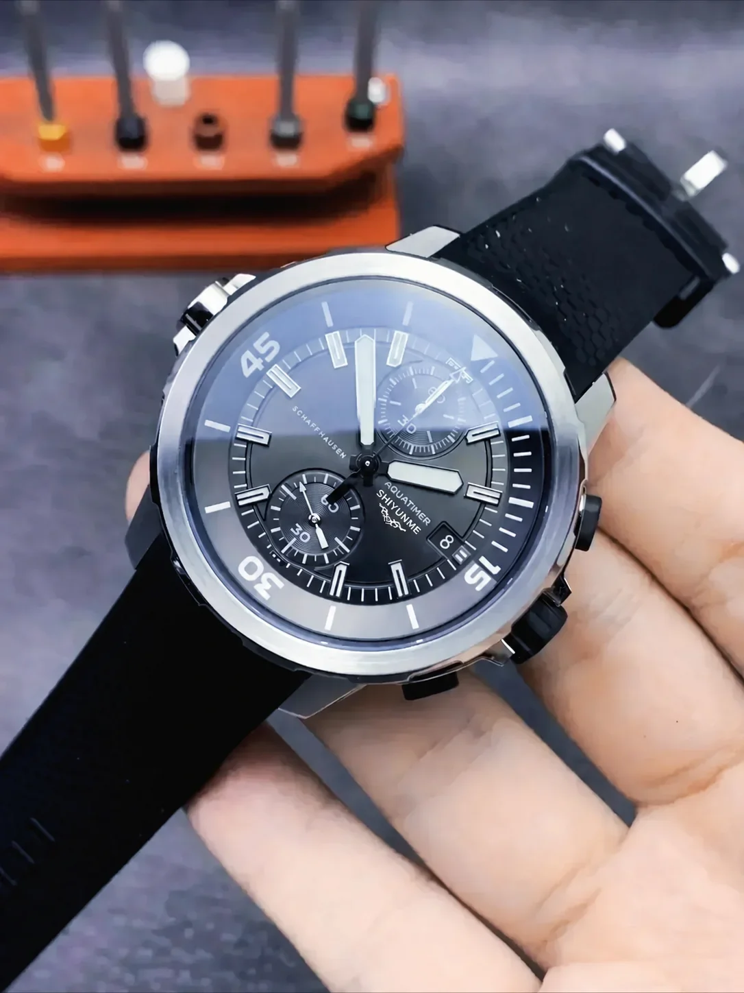 Stainless Steel 904L Unisex Automatic Mechanical Sports Watch, Full-Featured, World Time, 41MM