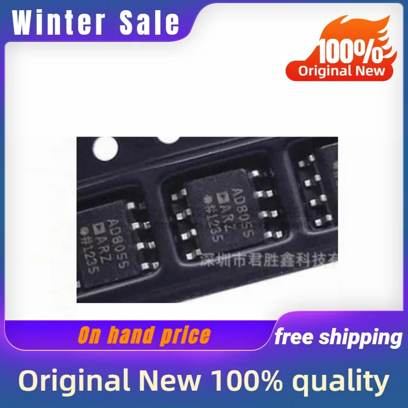 

10PCS New original AD8055 AD8055ARZ SOP8 quality goods