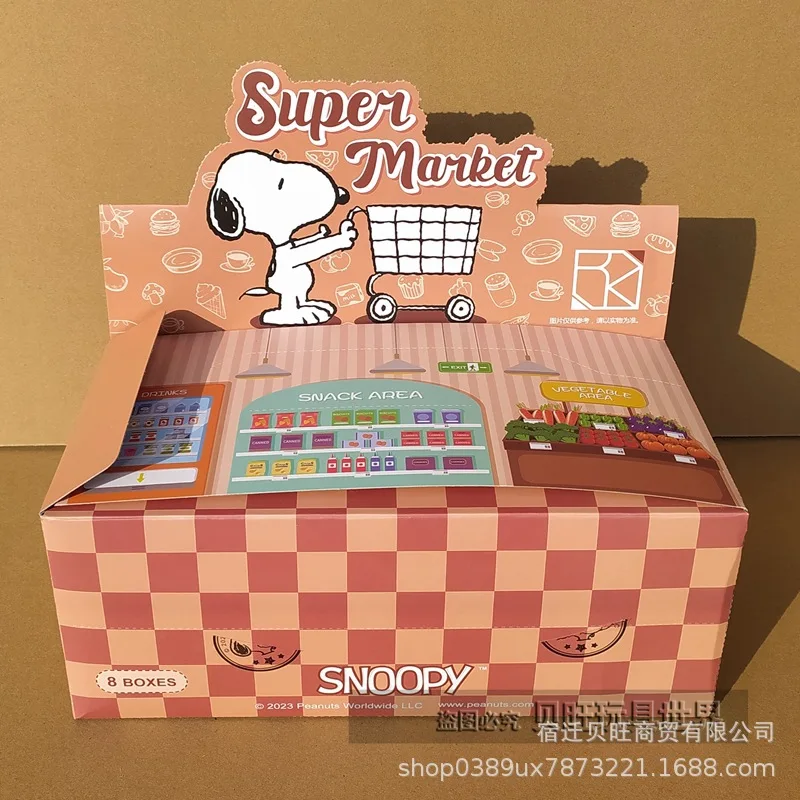 スヌーピービルディングブロックブラインドボックス花束陶器シーンパズル組立おもちゃデスクトップコレクション装​​飾品子供の誕生日ギフト