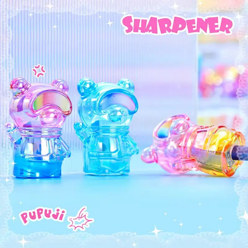 Aesthetic kawaii Stationery for school useful equipment Office supplies back to school supplies cute Astronauts pencil sharpener