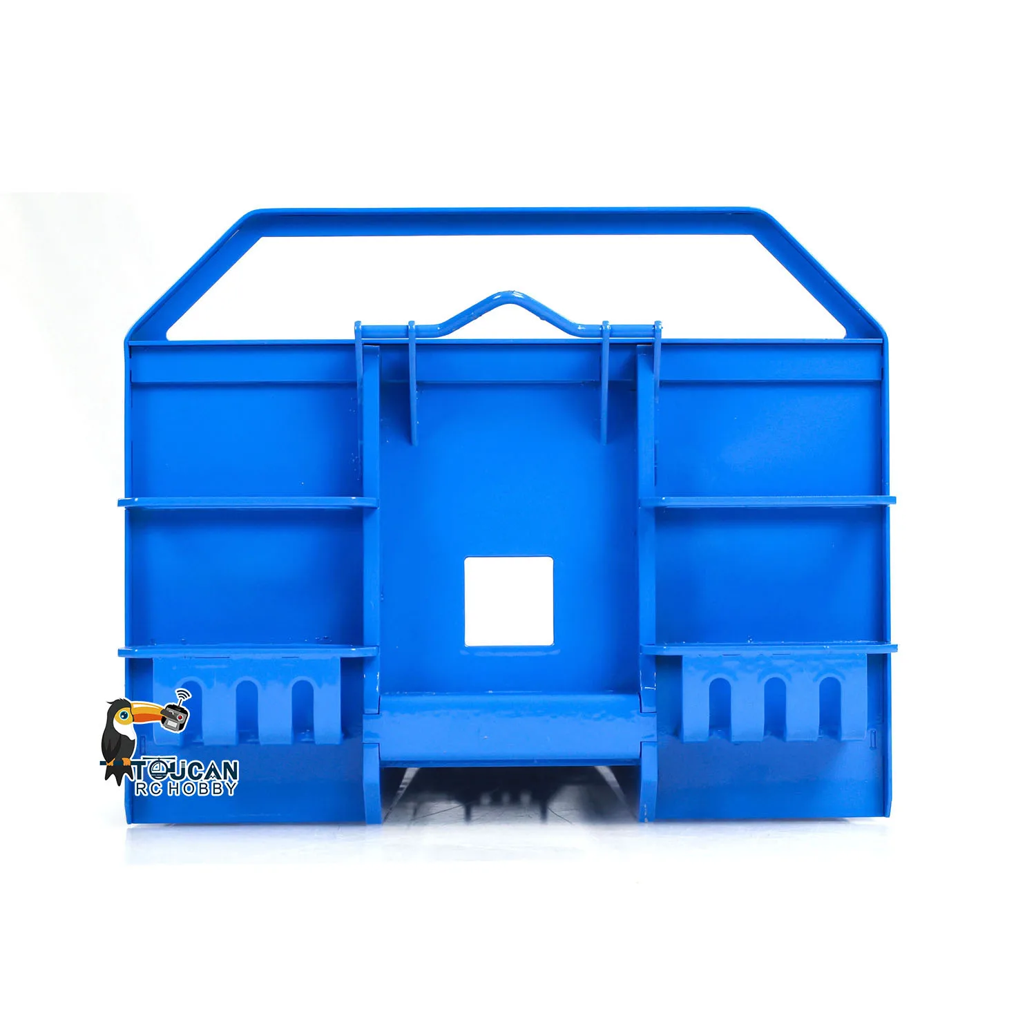 1/14 blaues Holz-Flachbett für 10 x 10 RC hydraulischer Vollumper-LKW 8 x 8 Muldenkipper-Autoteil TH23584-SMT9