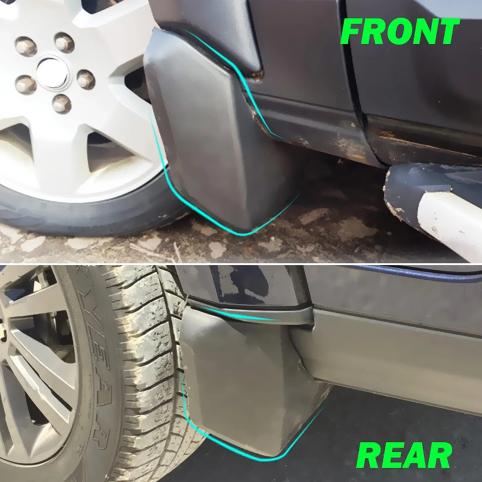 Front Rear Mud Flap Flaps For Land Rover Discovery 4 LR4 Splash Guards Mudguards Fender 2009 2010 2011 2012 2013 2014 2015 2016