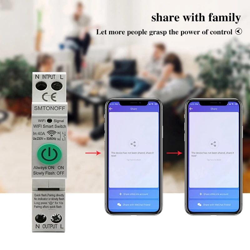 18Mm40a Smart Energy Meter Timer Powers Consumption Monitor Kwh Meter110v 220V 50/60Hz A