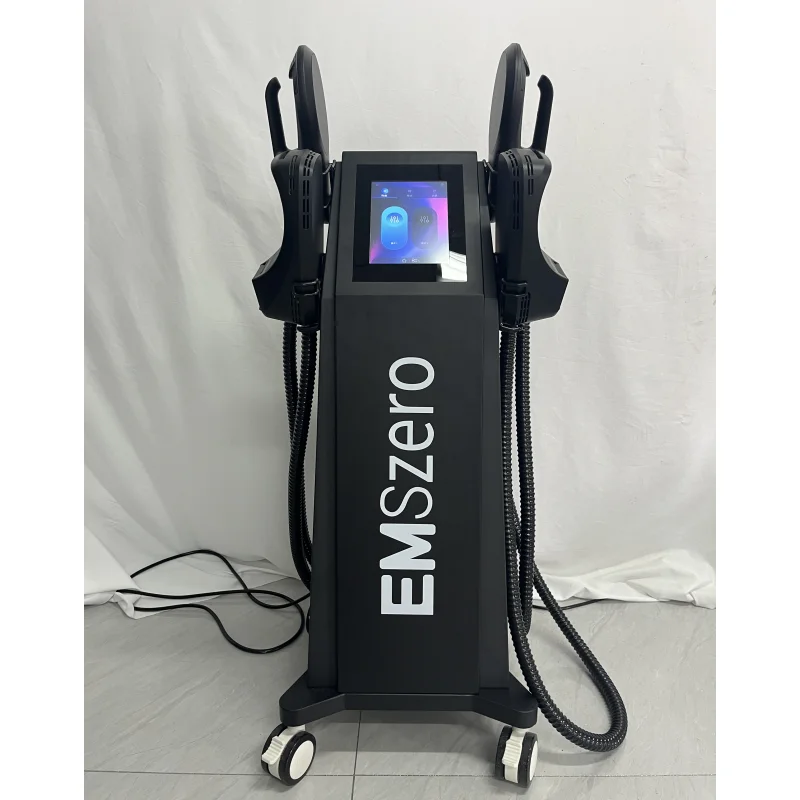 EMSzero EMS Body Slimming Sculpting in Sculpt Machine 200HZ Weight Lose Electromagnetic Muscle Fat Removal with 4 Handle