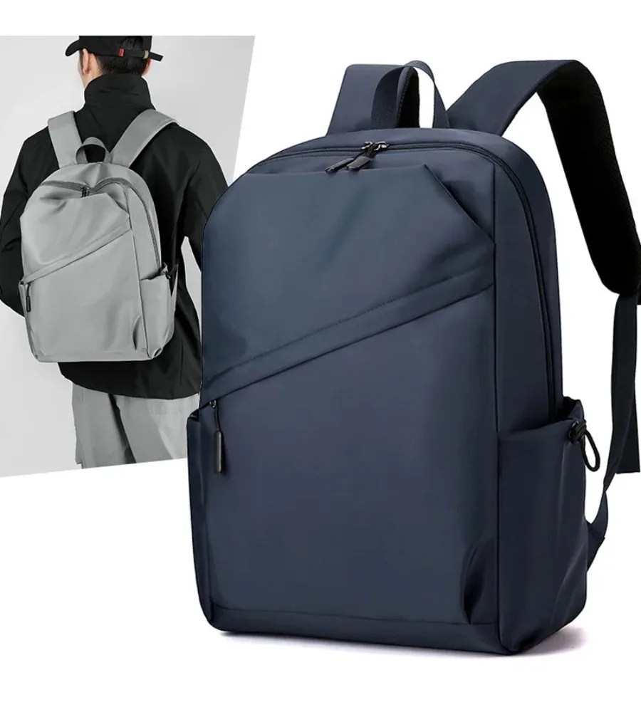 Water-resistant commuter backpack protects devices and essentials for students and working professionals