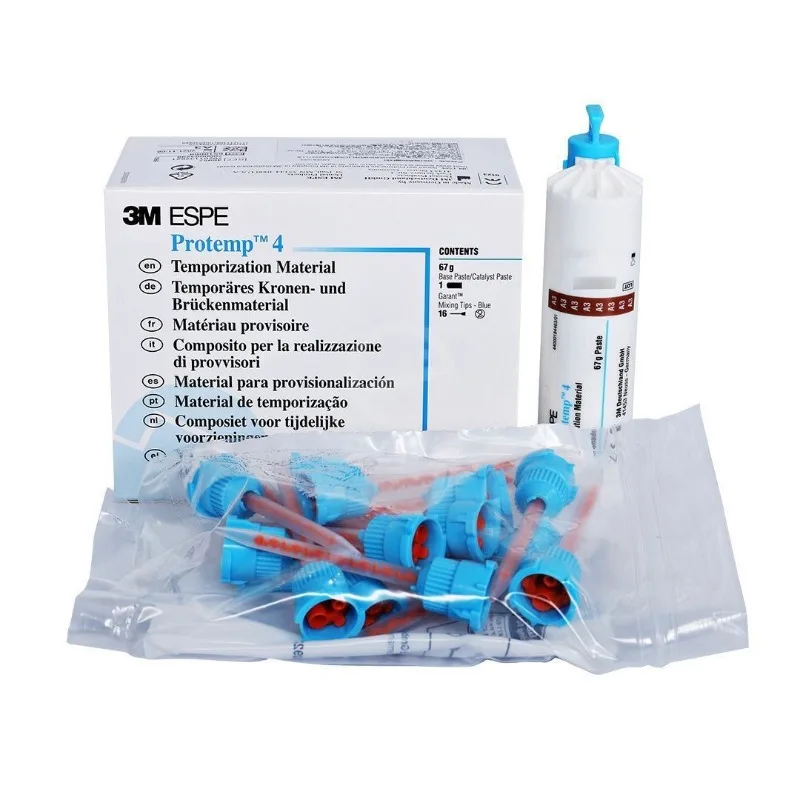 

3M ESPE Temporary Crowns Bridges Composite Resin Dental Materials Hand Adjustable Temporary Crown Gun Hybrid Oral Materials
