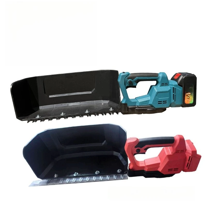 Lithium‑powered Pruning Tool, Multipurpose Garden Cutter, Tea Leaf Harvester for Fence Trimming, 5‑Cell 2 Batteries + Charger