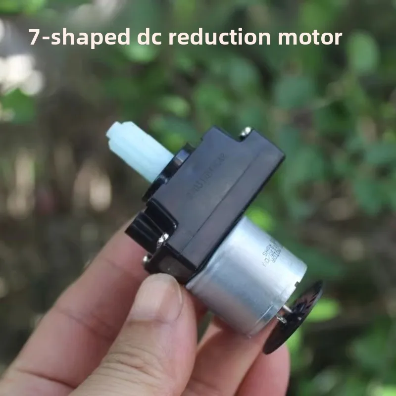 320 geared motor 7-shaped geared motor 3V-5v with code disc