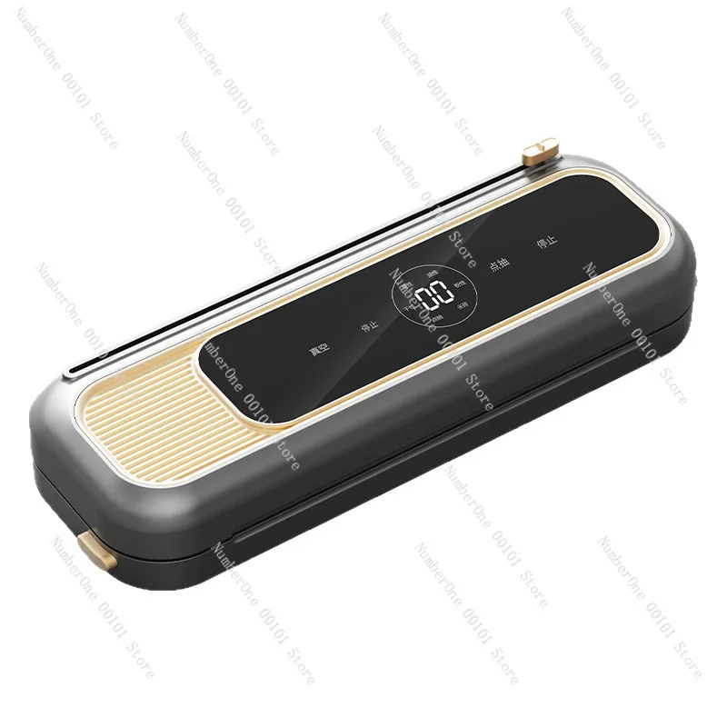 Small intelligent vacuum sealing machine, household fresh-keeping machine, wet and dry anti-corrosion machine