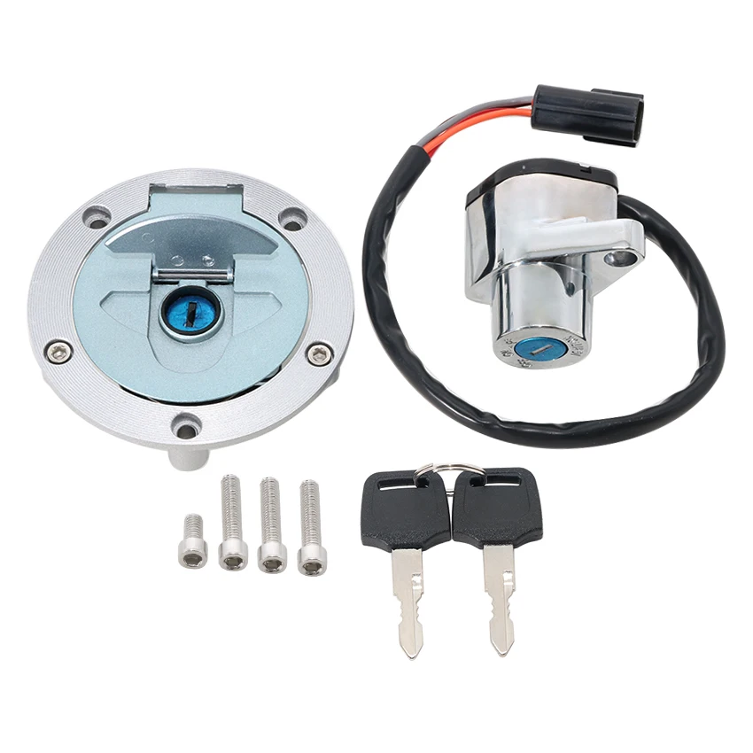 Ignition Switch Full Lock Set For Victory VEGAS / KINGPIN HAMMER 2004-2005 Motorcycle Fuel Tank Cap Lock 4012906 4010685 4012905