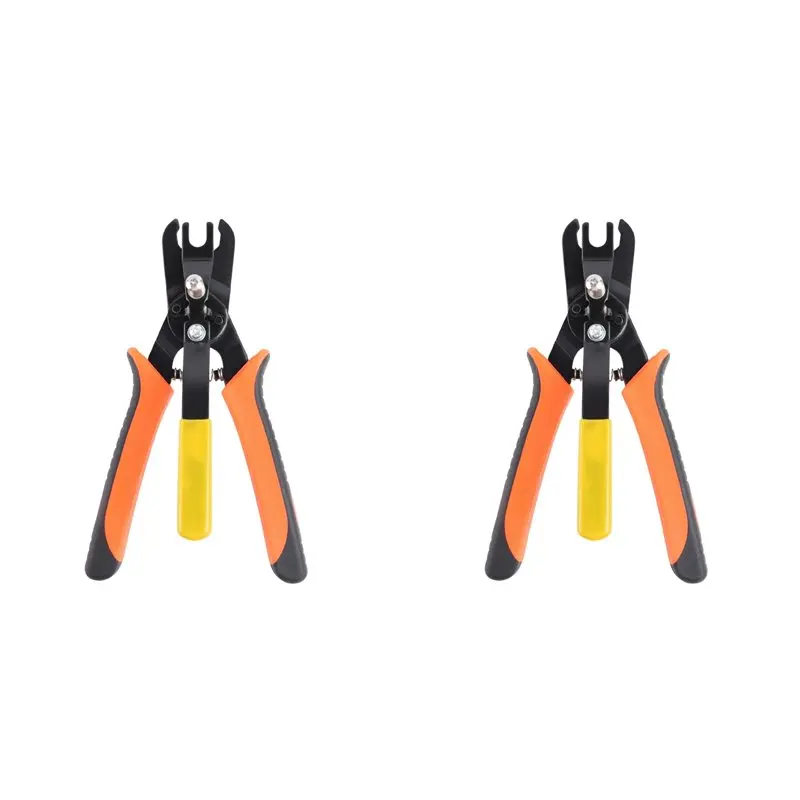 AB33-2X Pneumatic Disconnect Tool Disconnect Plier Set Push-To-Connect Pneumatic Fittings Removal Quick Disconnect Air Hose