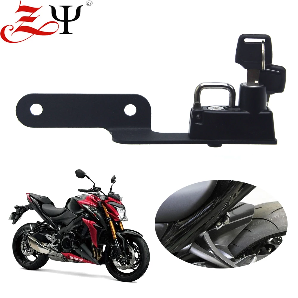 

For Suzuki GSXS1000F GSX-S1000 GSX-S1000F Motorcycle Helmet Lock Anti-Theft Combination PIN Locking Secures