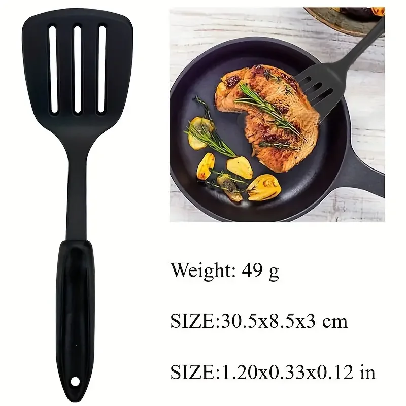 5pcs Kitchen Utensil Set Plastic Cooking Tool Non-Stick Spatula and Spoon Pasta Server Essential Kitchenware Utensil Cooking Set