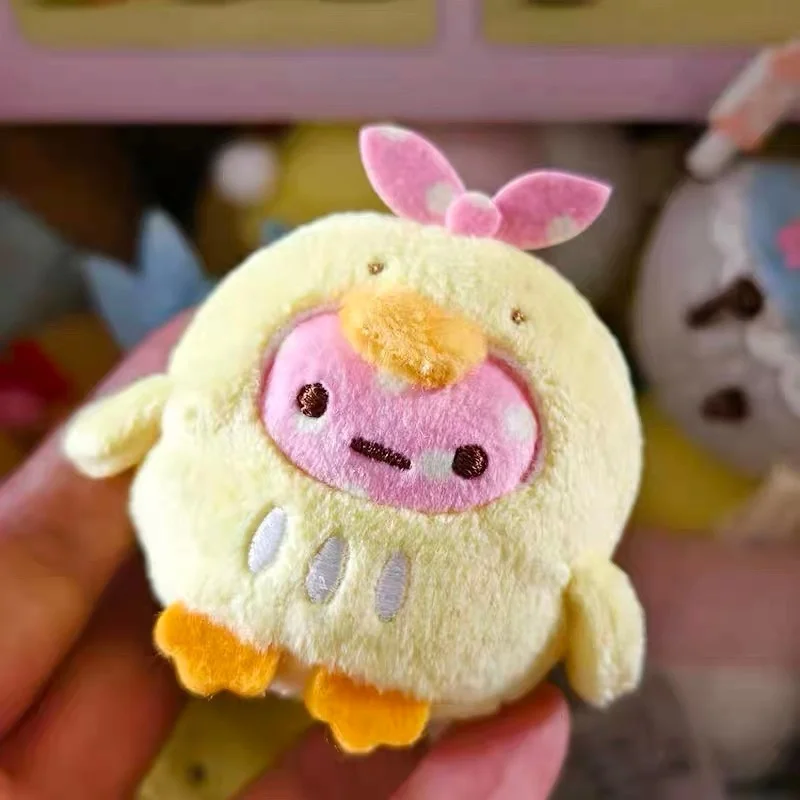 NOWE 6CM Pluszowe Breloczki z Serii Anime Sumikkogurashi dla Przedszkolaków, Strój Mundurek, Pluszowa Zabawka Sumikko Gurashi, Mała Zawieszka